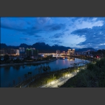 张家界西溪坪夜景