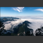天门山云海