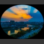 澧岸晚霞