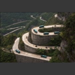 天门山公路奇观