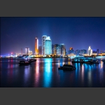 鹭岛夜色