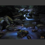 山涧秋水