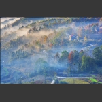 山村秋色