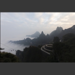 天门山云海