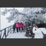 雪景中美拍