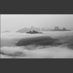 水墨丹山