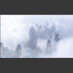 云雾绕山