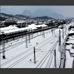 风雪不断的铁路线