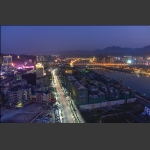 庸城夜色