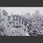 赏雪天门山2