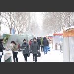晨雪早市