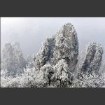 黄石寨雪景