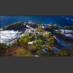 山顶小村