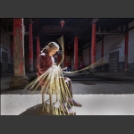 村里女篾匠