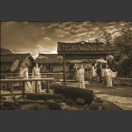 仿古人文