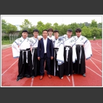 师生合影