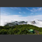 天门山云海