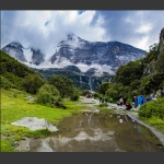 夏日雪山