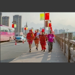 亚洲红裙慢跑，嗨动国际张（五）