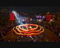 《土家五火闹冬》之火龙