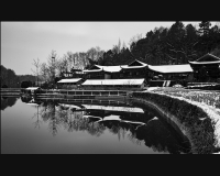 《雪乡一角》