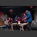 年味---土家人打糍粑-6
