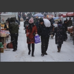 雪中集市