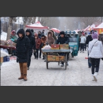 雪中集市