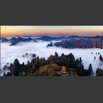 晨绘天子山