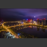 灯火月夜