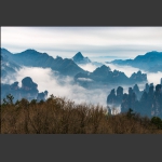 天子山云海