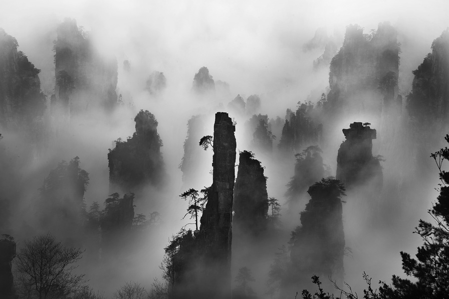 水墨张家界
