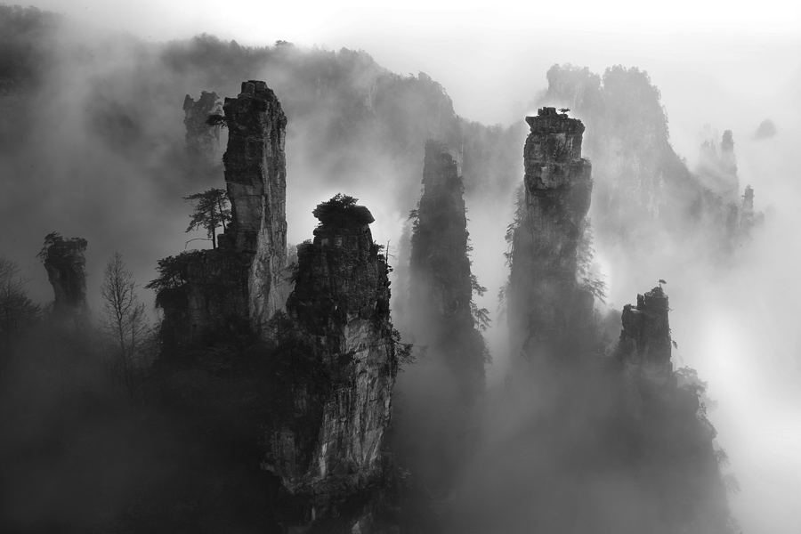 水墨张家界