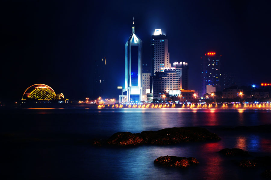青岛夜景