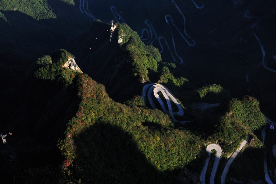 天门山通天大道