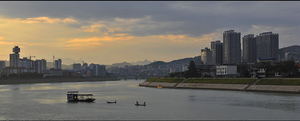 澧水河边