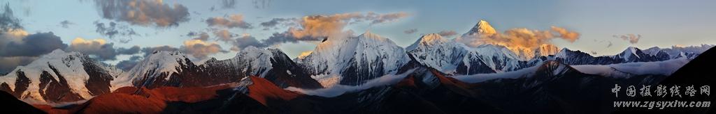 贡嘎雪山