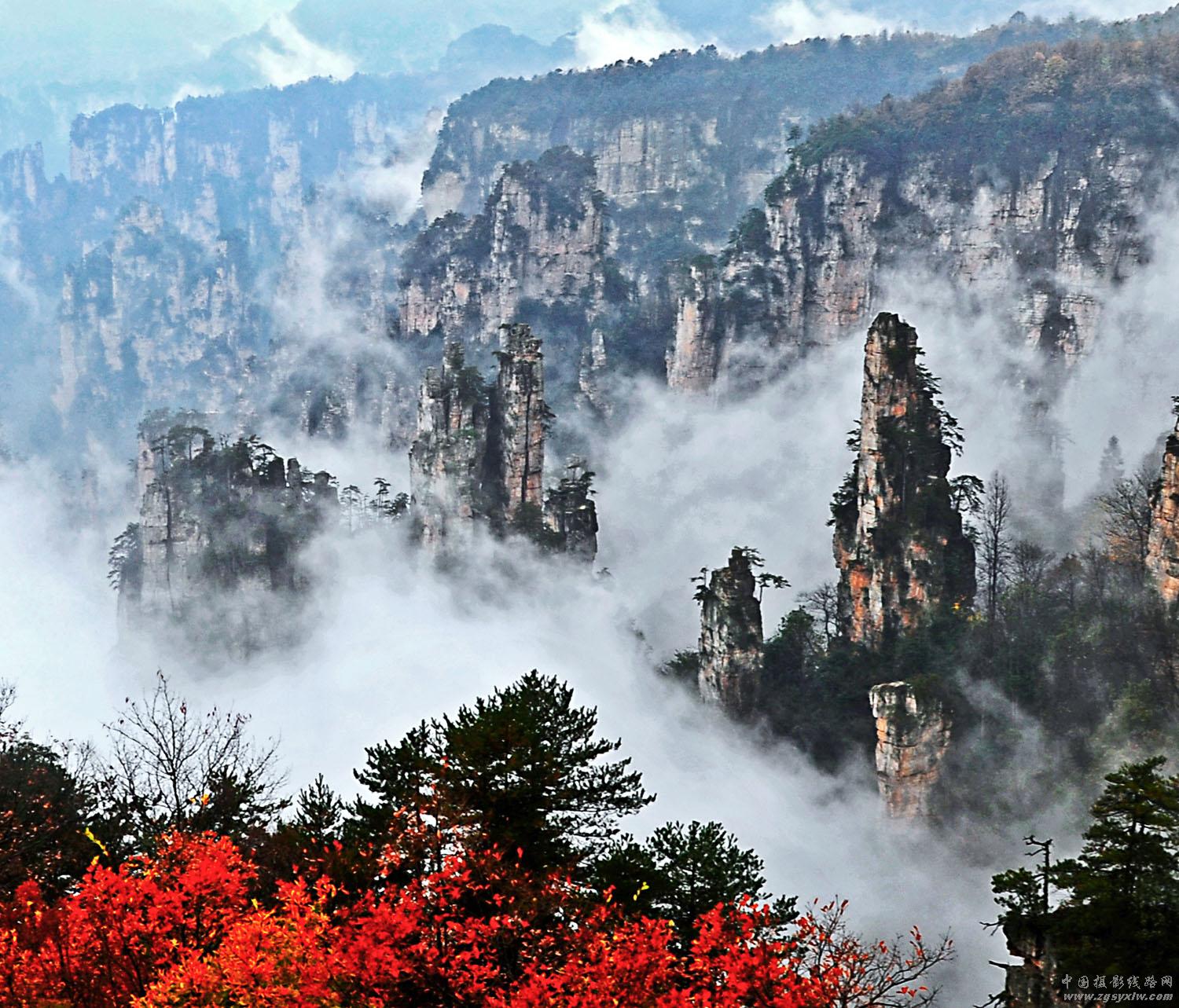 秀美天子山
