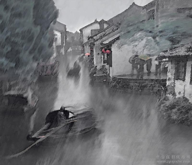 江南春雨