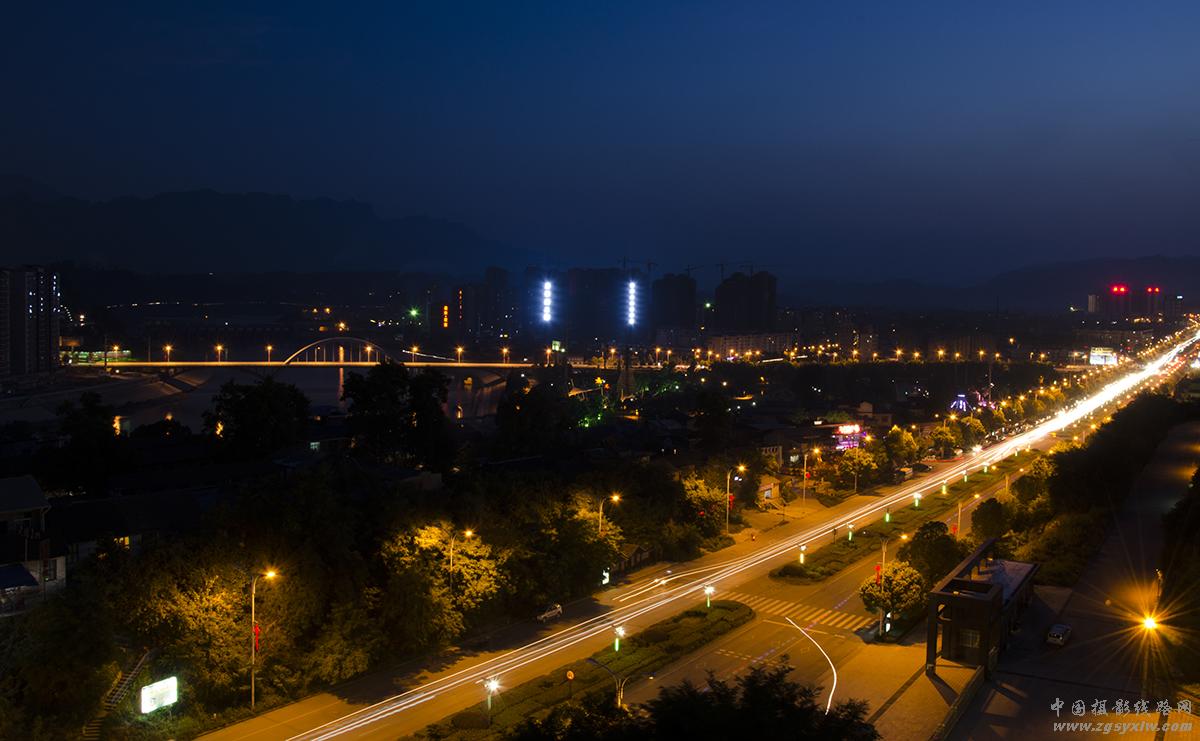 大庸桥夜色