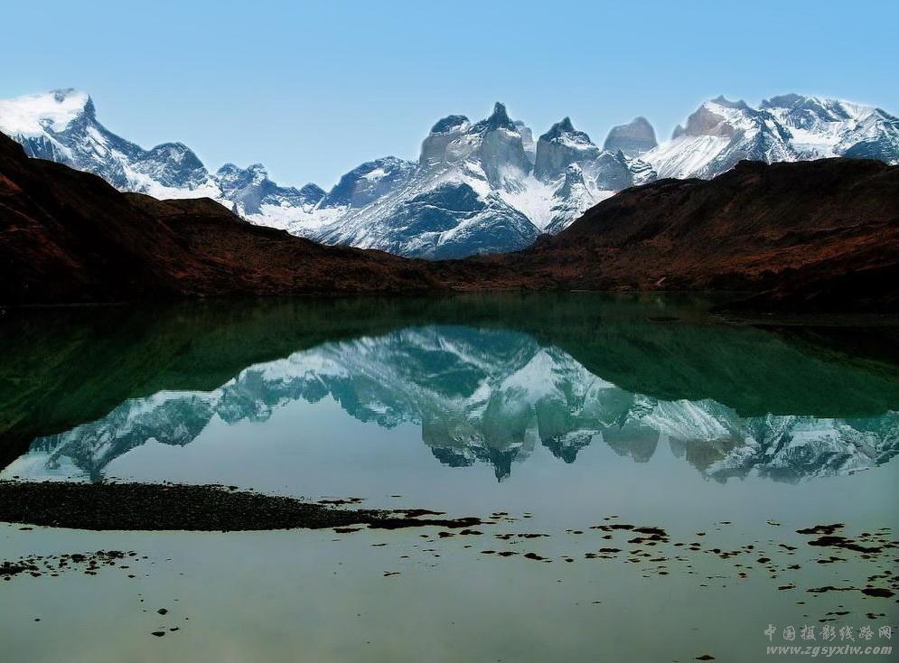 梦幻雪山