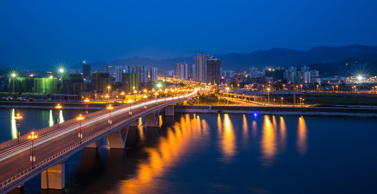 鹭鸶湾夜色