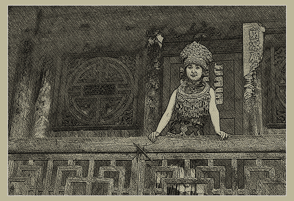 素描阿朵