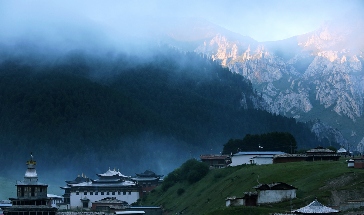 郎木寺清晨