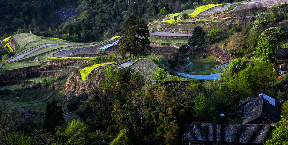 山乡小景