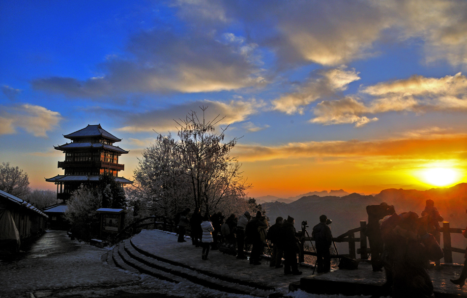 天子山风光