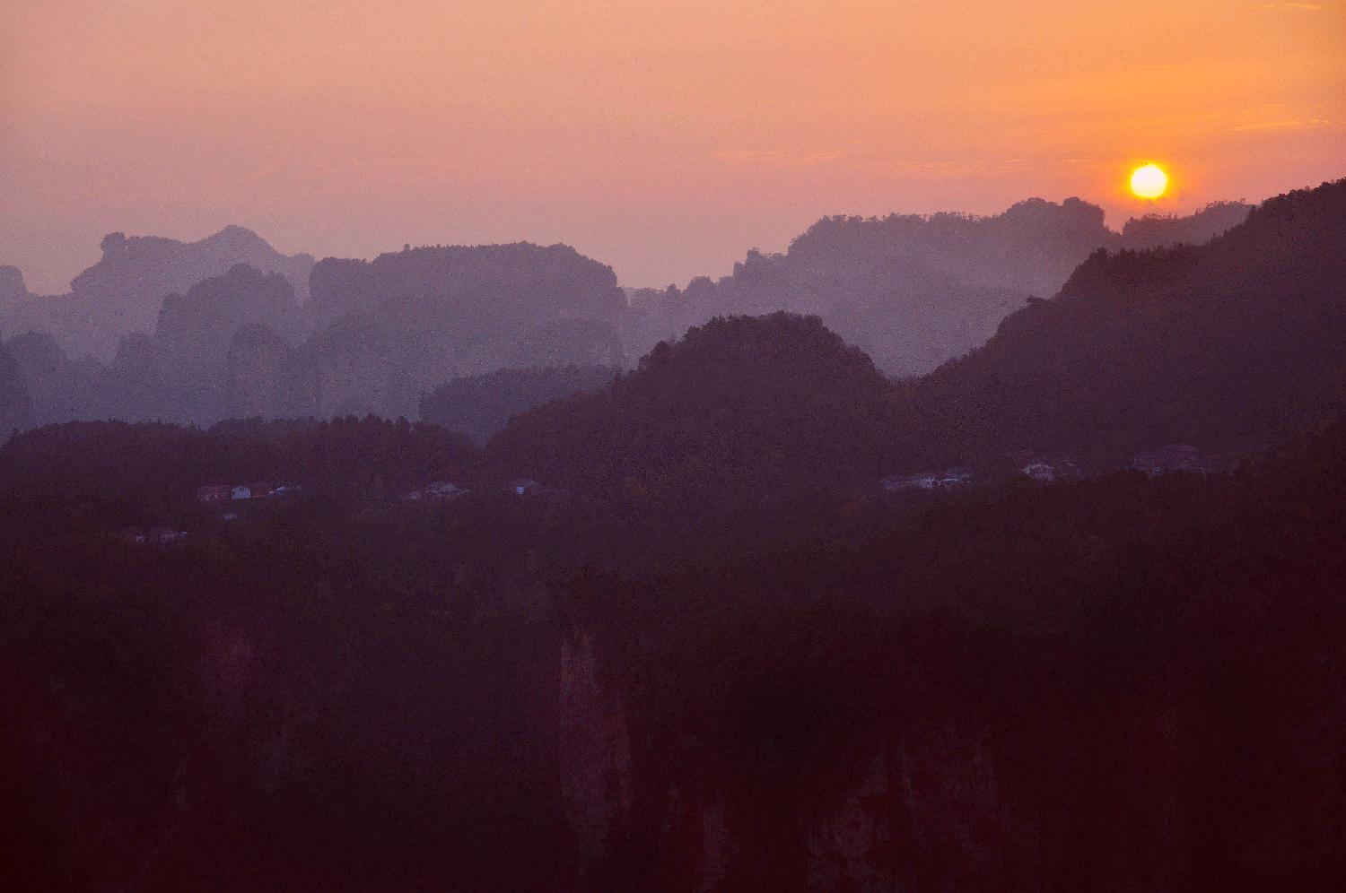 张家界秋景