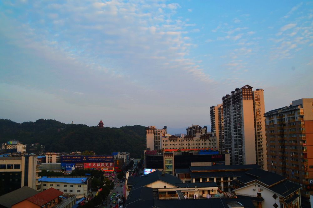 庸城傍晚