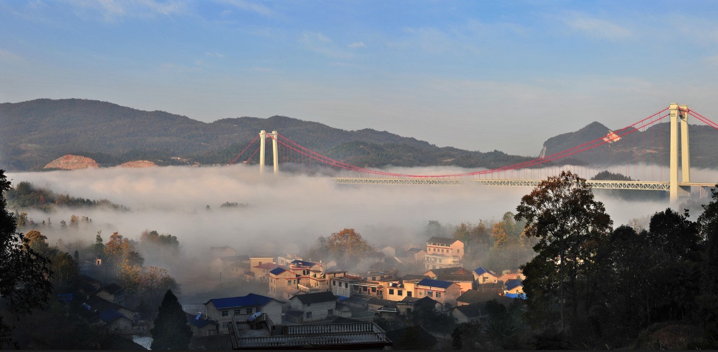 彩虹飞度-张家界鸭坪风光