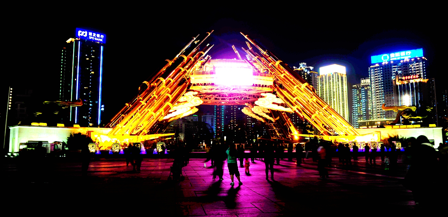 夜色广场